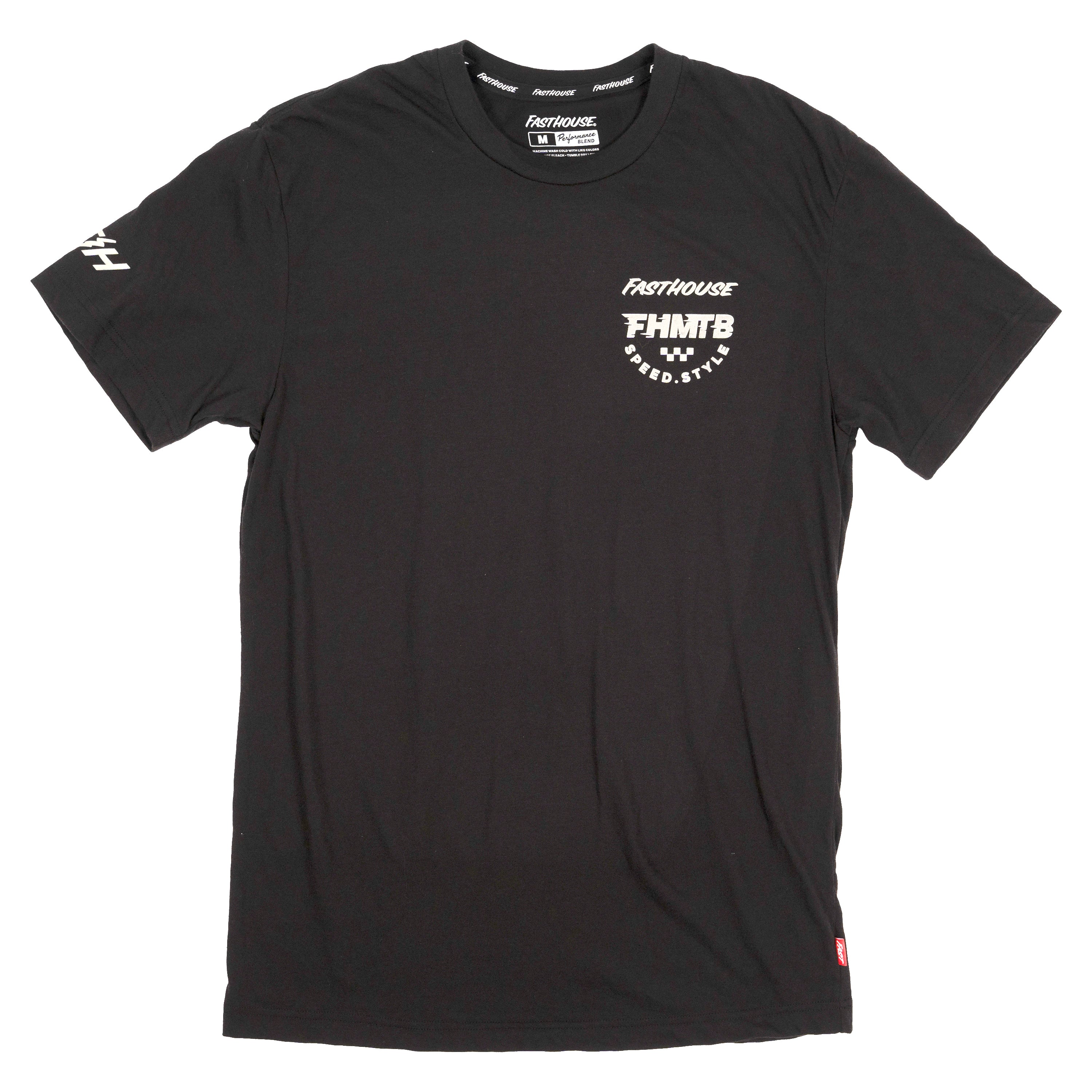 Fasthouse Hierarchy Short Sleeve Tech Tee 2022 Black S