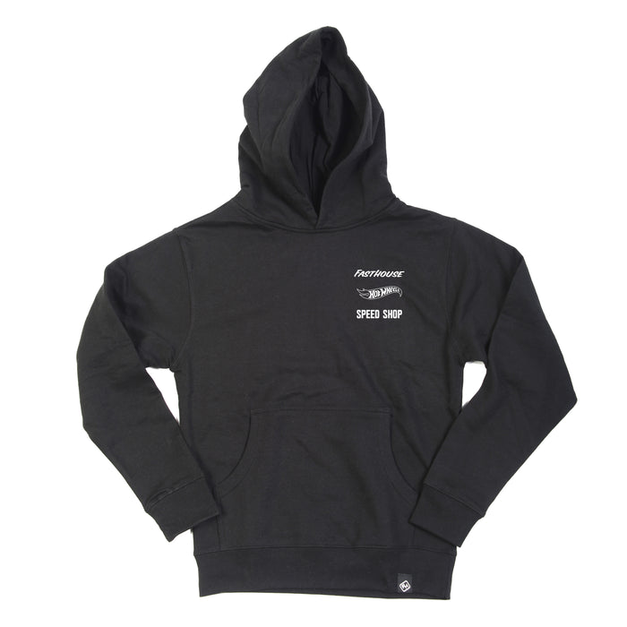 Fasthouse Rush Hot Wheels Hooded Pullover 2022 Black M