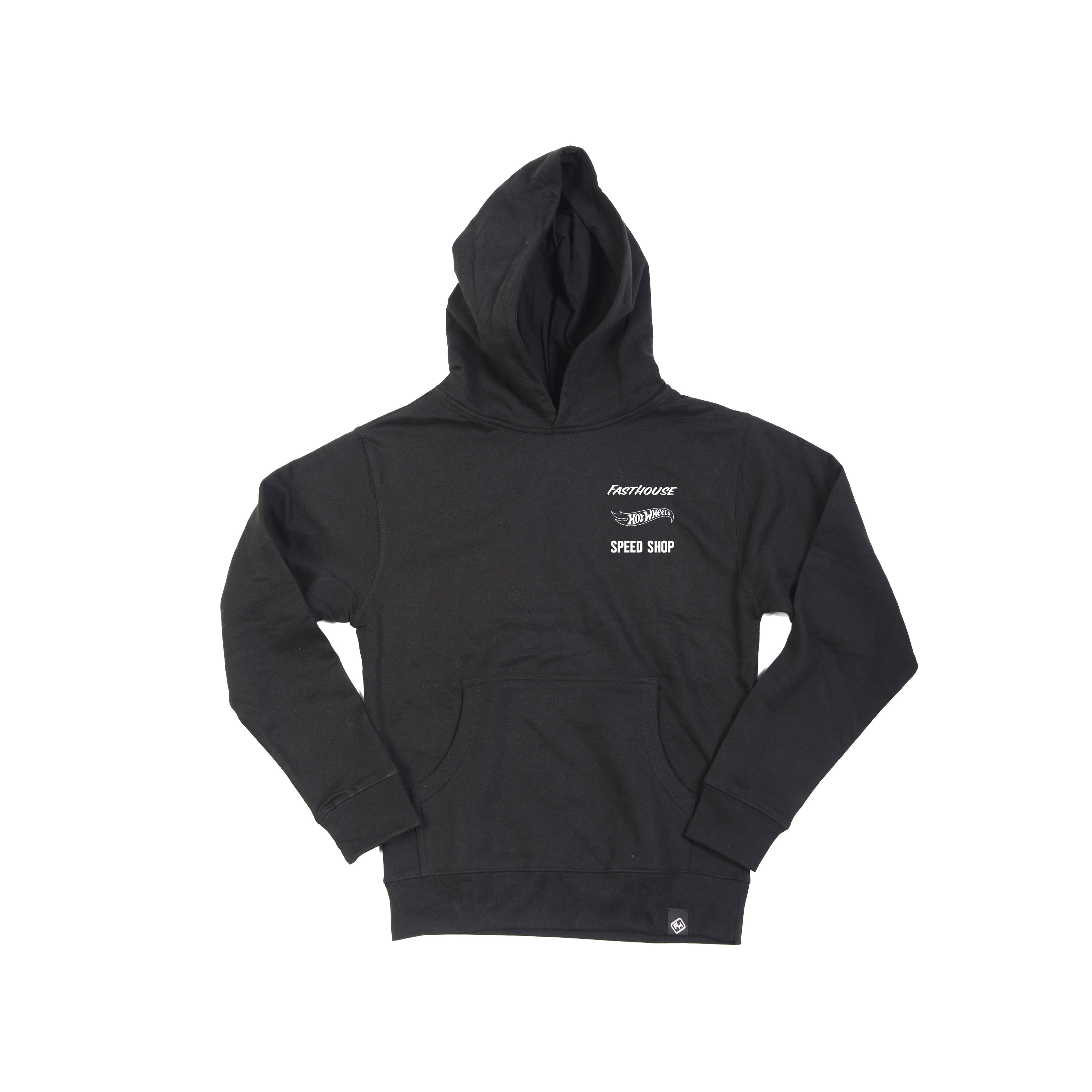 Fasthouse Youth Rush Hot Wheels Hooded Pullover 2022 Black YXL