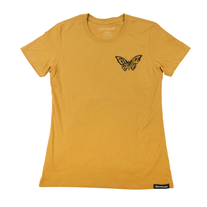 Fasthouse Women’s Myth Tee 2022 Vintage Gold Ws