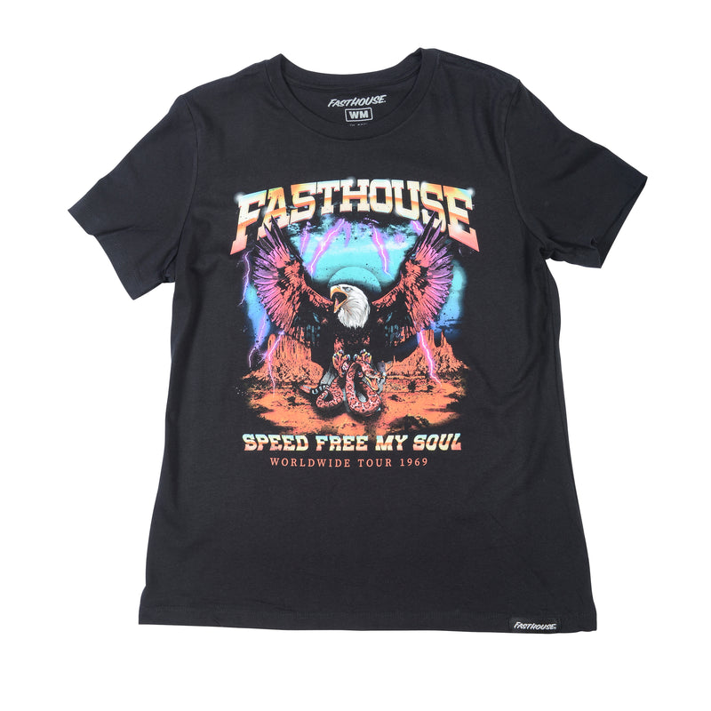 Fasthouse Women’s Tour 1969 Tee 2022 Black Wm