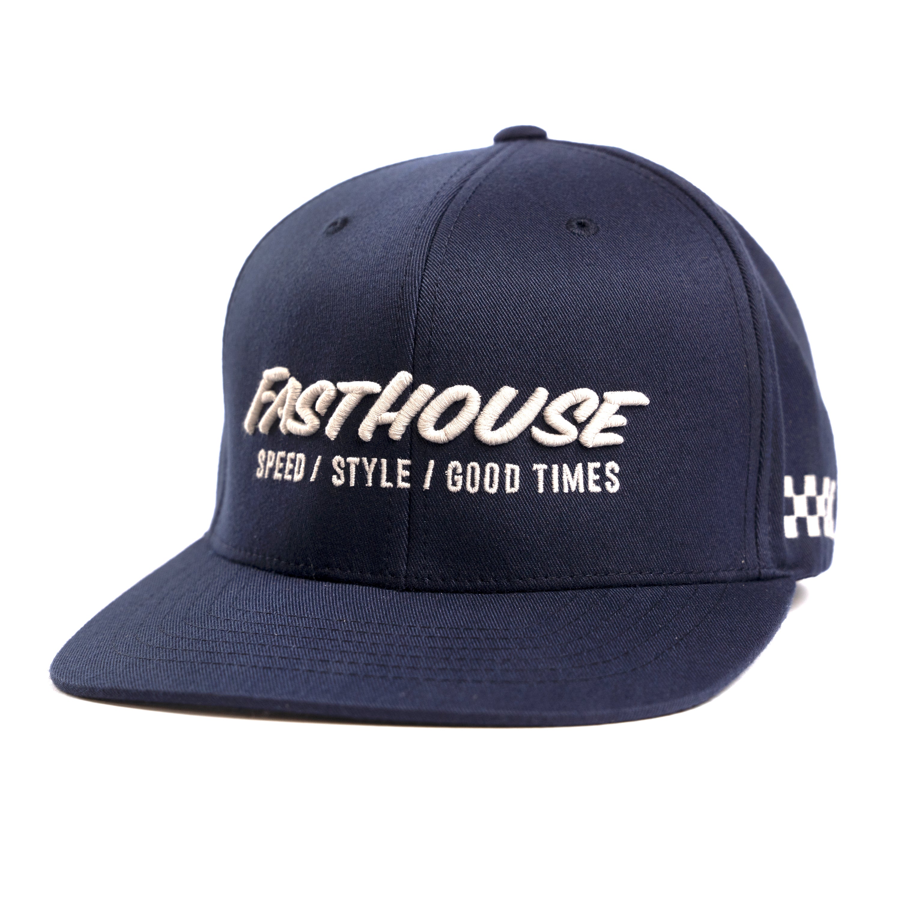 Fasthouse Classic Fitted Hat 2022 Navy S/M
