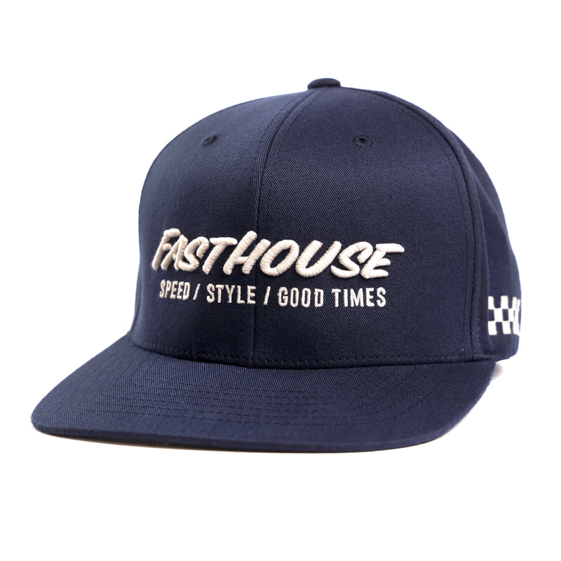 Fasthouse Classic Fitted Hat 2022 Navy S/M