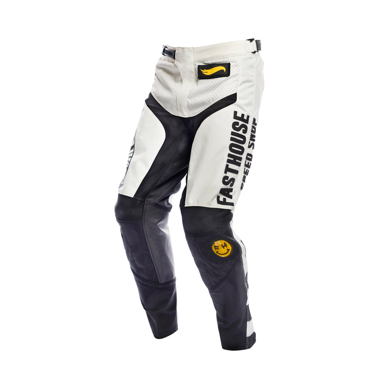 Fasthouse Youth Grindhouse Hot Wheels Pant 2022 White/Black Y28