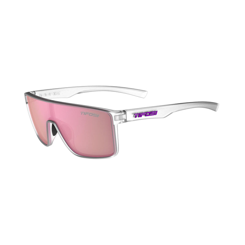 Tifosi Sanctum Single Lens Sunglasses 2024 Satin Clear