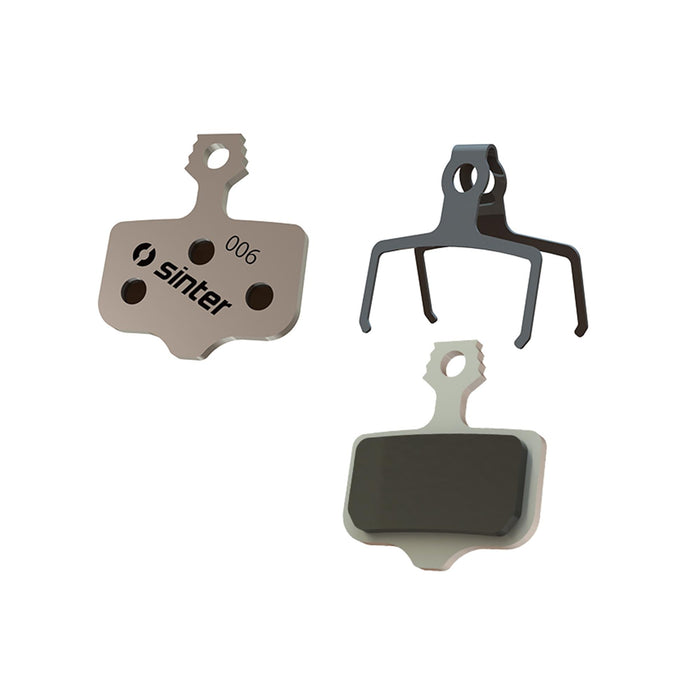 Sinter Brake Pads 06 Avid & SRAM (Elixir, Db, Level) (25 Pairs Workshop Pack) Red