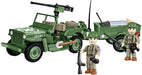 Toys - Cobi - World War II - Willy`s MB and Trailer 200 pcs  (Not For Sale In Hungary) /Toys