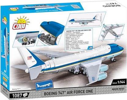 Cobi - Boeing 747 Airforce One 1087 pcs (Not For Sale In Hungary) /Toys