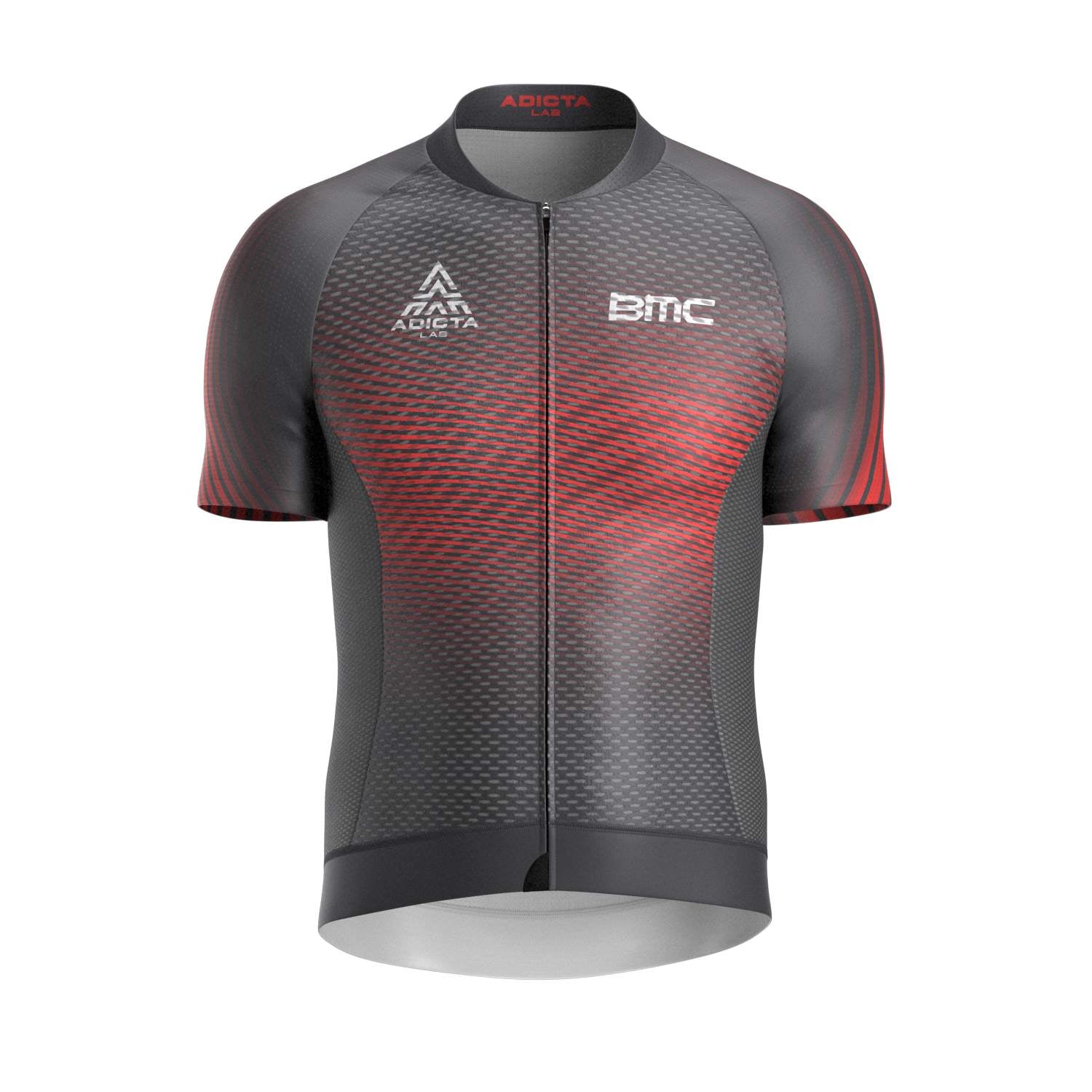 BMC ADICTA LAB Collab Valent Short Sleeve Jersey 2022 Dark Grey/Red XL