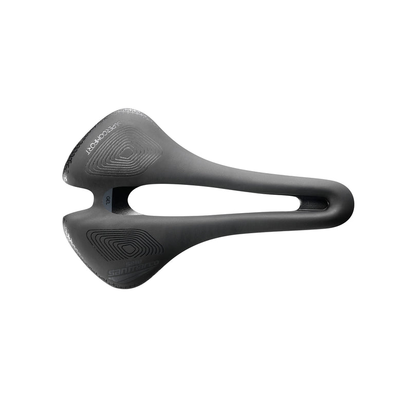 Selle San Marco Aspide Short Supercomfort Racing Saddle Black/Black Narrow (S3)