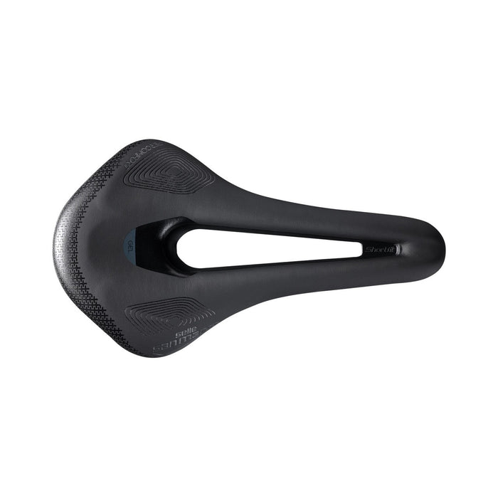 Selle San Marco Shortfit 2.0 Supercomfort Racing Saddle: Black/Black