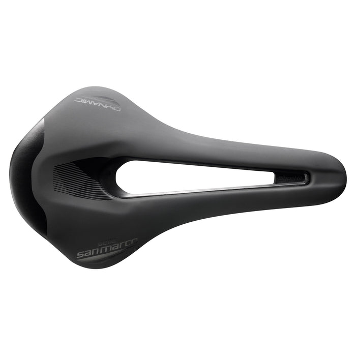 Selle San Marco Shortfit 2.0 Dynamic Saddle: Black/Black