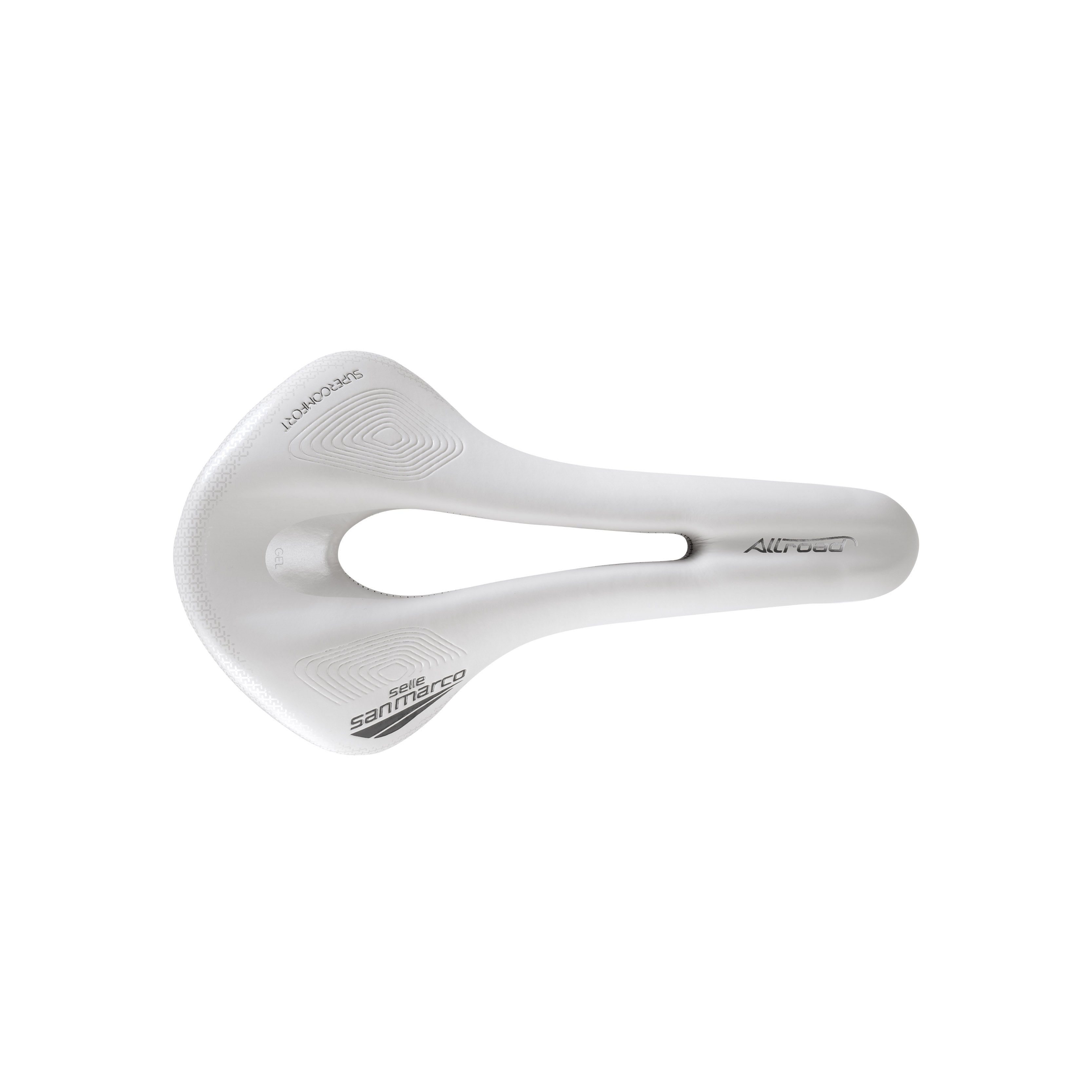 Selle San Marco Allroad Supercomfort Racing Saddle Ice Grey L3