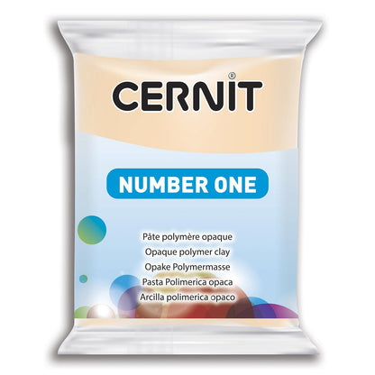 CERNIT Nummer eins Lehm 56g, fleisch, 7 x 5.5 x 1.5 cm