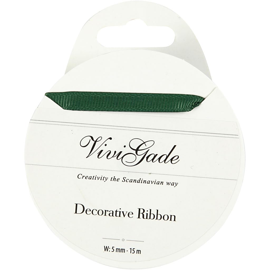 Vivi Gade - 52479 - Zierband - Gruen - 5mmx15m