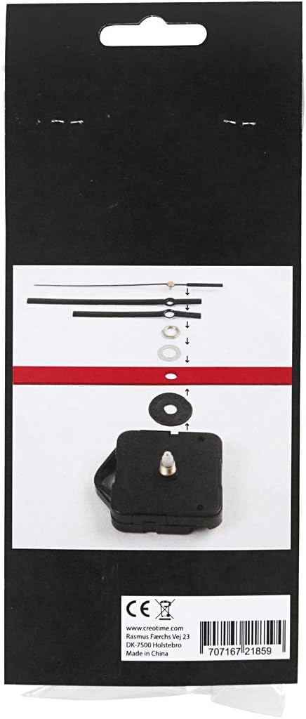 Mechanisches Uhrwerk 1 Set Schwarz