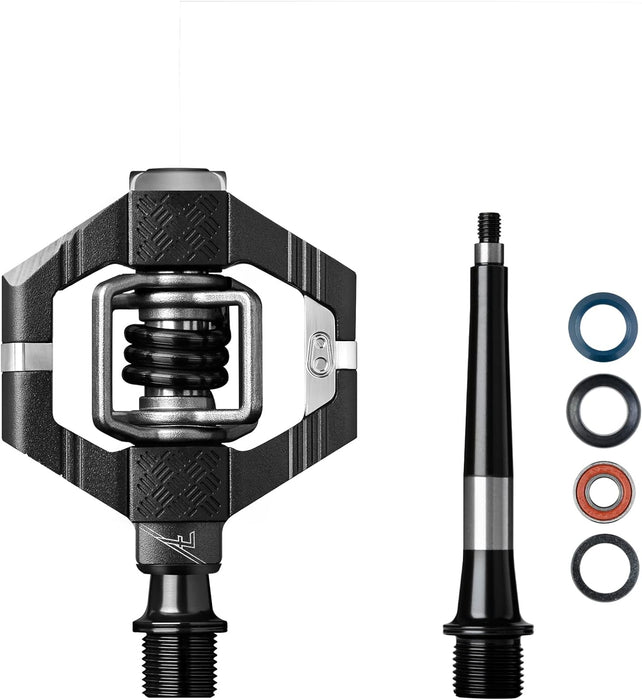 Crankbrothers Candy Clip-In MTB Bike Pedal - Gravel/XC/Trail Lightweight Bicycle Pedal, 4 Sided Entry, Customizable Float, Premium Bearings