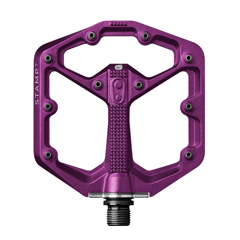 Crankbrothers Stamp Flat BMX/MTB Bike Pedal - Platform Bicycle Pedal, Minimal Profile, Adjustable Grip