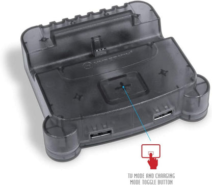 Hyperkin: RetroN S64 Console Dock for Nintendo Switch (Smoke Gray)