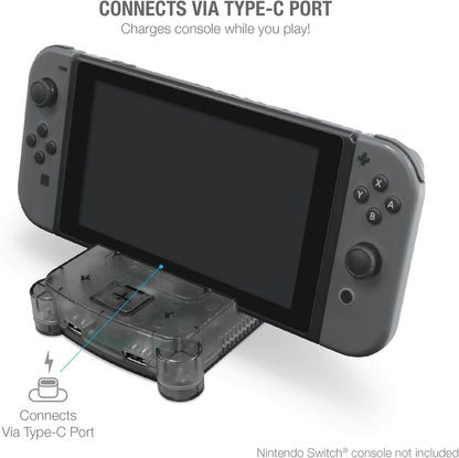 Hyperkin: RetroN S64 Console Dock for Nintendo Switch (Smoke Gray)