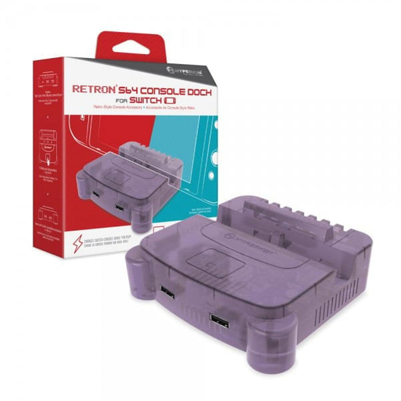 Hyperkin: RetroN S64 Console Dock for Nintendo Switch (Purple