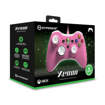 Hyperkin Xenon Wired Controller - Xbox X - S/Xbox1/PC (rosa)