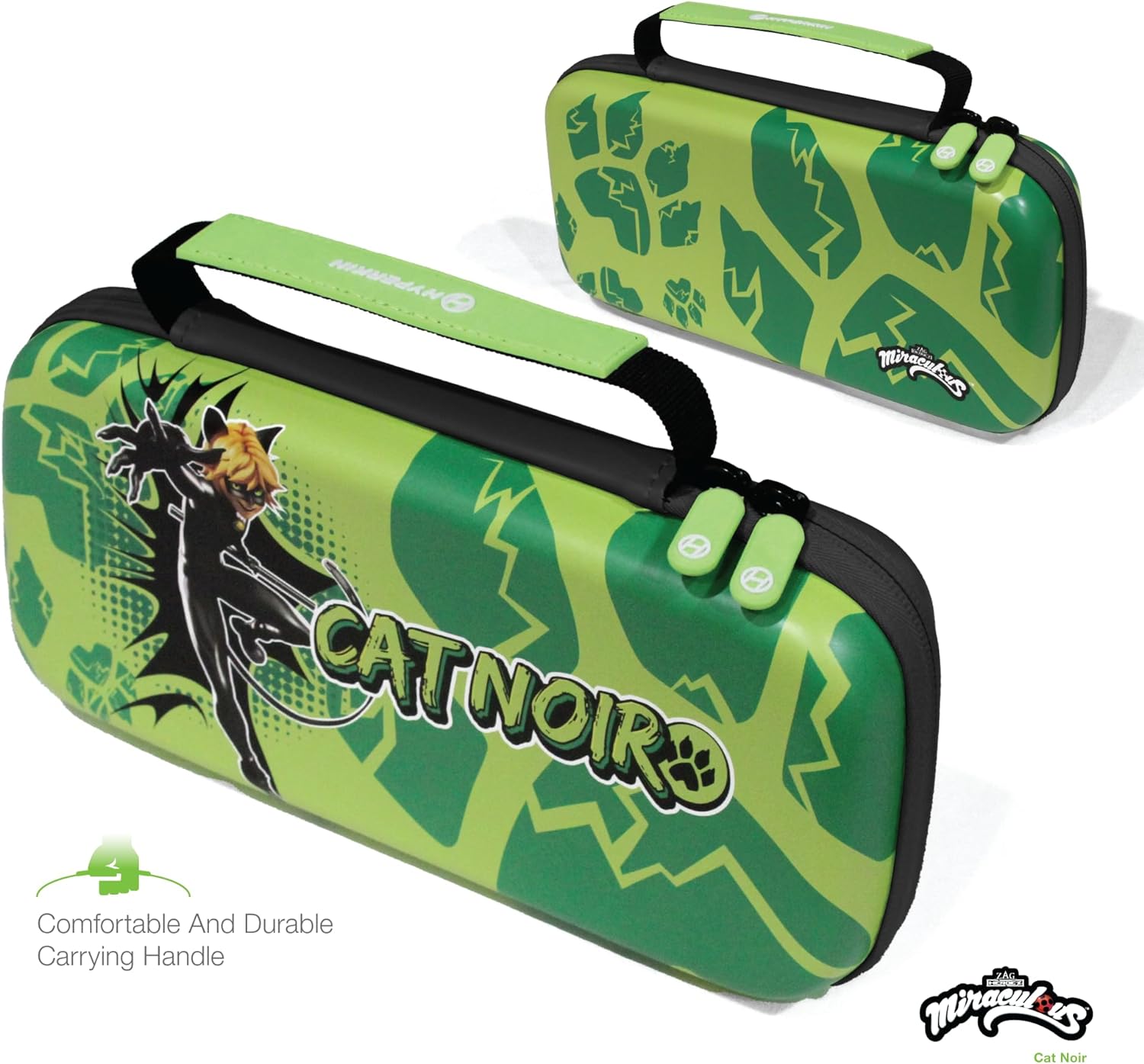 Hyperkin Custodia rigida ufficiale Miraculous EVA (Cat Noir), Gatto Noir