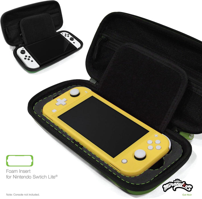 Hyperkin Custodia rigida ufficiale Miraculous EVA (Cat Noir), Gatto Noir