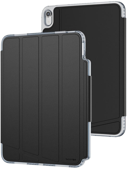 Tech21 EvoFolio case for iPad 10th Gen - Impact protection - Multi-angle viewing - Black