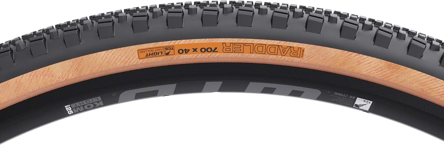 WTB Raddler 700c TCS Gravel Tire Tanwall 700 x 40