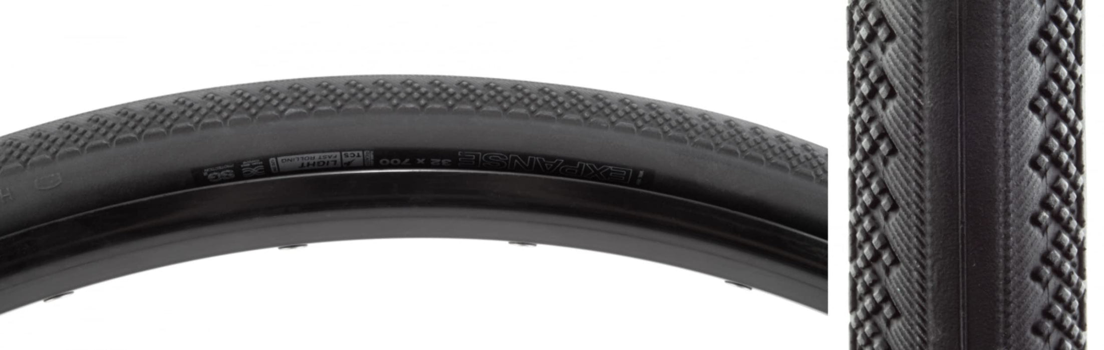 WTB Black Tyre 700 x 32 Expanse TCS Light Fast Rolling SG2 120TPI Flexible Adult Unisex Mountain Bike Road