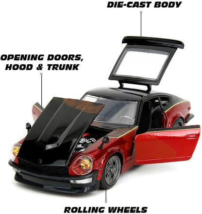 JADA Fast & Furious Fast X 1:24 1972 Datsun 240Z Die-Cast Car, Toys for Kids and Adults