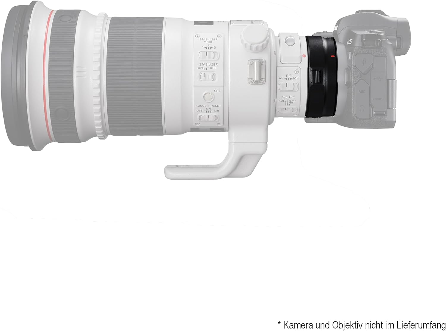 Canon 2971C005 Bayonet adapter EF-EOS R. , black