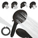 SparkPod 5`` 9 Spray Setting Shower Headwith On/Off Bronze
