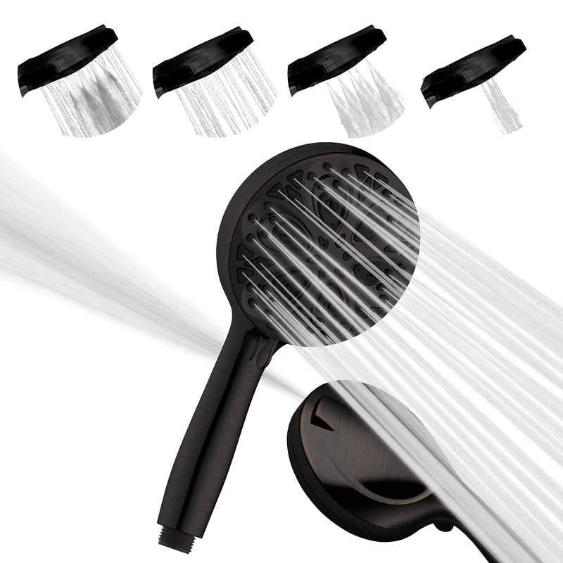 SparkPod Shower Head High Pressure and 10 Settings Bronze