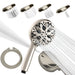SparkPod Luxury Shower Head and Hose Set Brushed Nickel