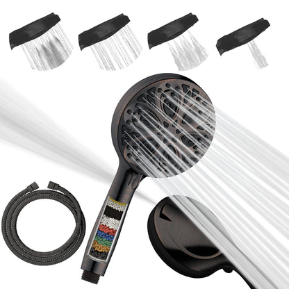SparkPod High Pressure 5`` Multi Function Filtered Hand Showe