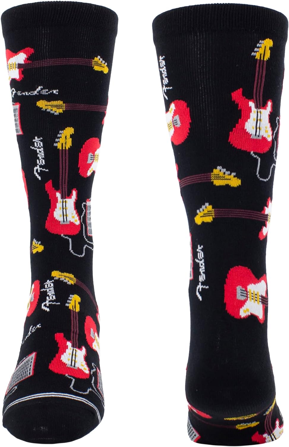 PERRI'S SOCKS - Fender® Officially Licensed Rock Band Socks, Novelty Socks for Men and Women