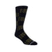 PERRI'S SOCKS - Elvis Crew Socken, Offiziell lizenzierte Rock Band Neuheit Socken, Weiche & Atmungsaktive Fun Socken für Männer & Frauen, Schwarze Geschenkbox, Medium