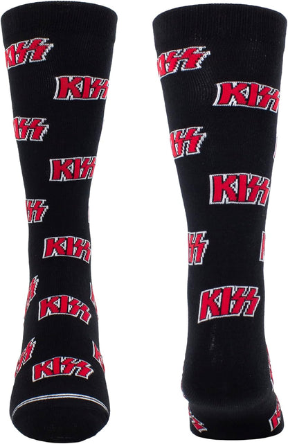Licensed- KISS Presley Socks, Socks for Men and Women