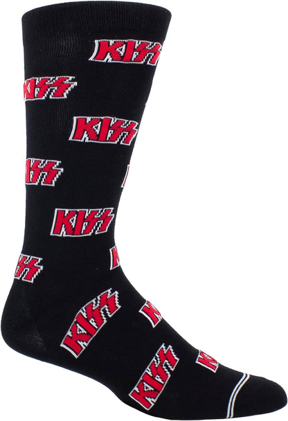 Licensed- KISS Presley Socks, Socks for Men and Women