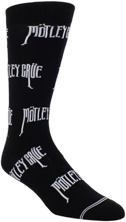 PERRI'S SOCKS Mötley Crüe Gift Set Socks, Black, 10