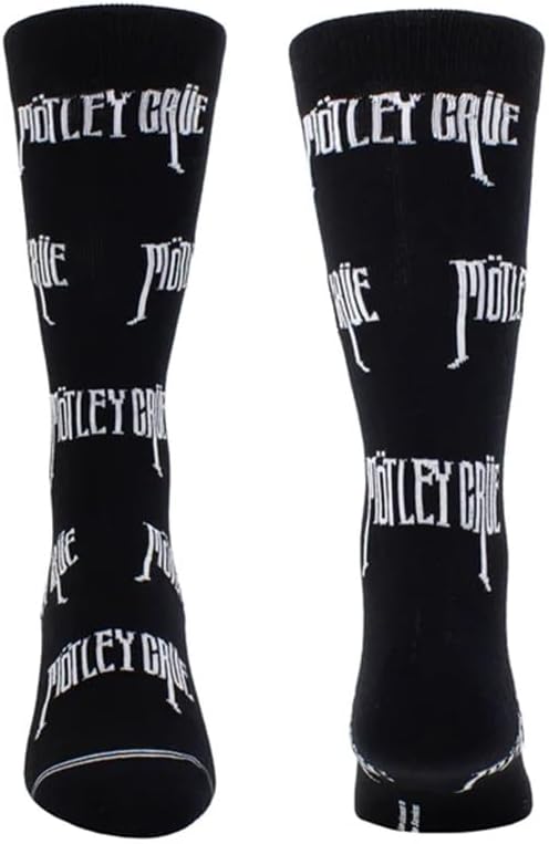 PERRI'S SOCKS Mötley Crüe Gift Set Socks, Black, 10