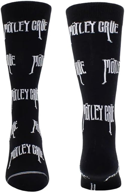 PERRI'S SOCKS Mötley Crüe Gift Set Socks, Black, 10