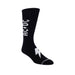 PERRI'S SOCKS - ACDC Premium Crew Socks, Officially Licensed Rock Band Novelty Socks, Cushioned Fun Socks for Men & Women