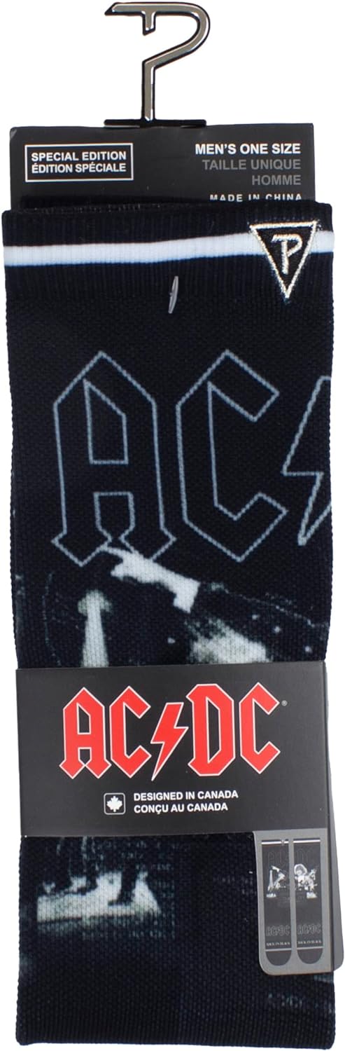 PERRI'S SOCKS ACDC DYE SUB CREW