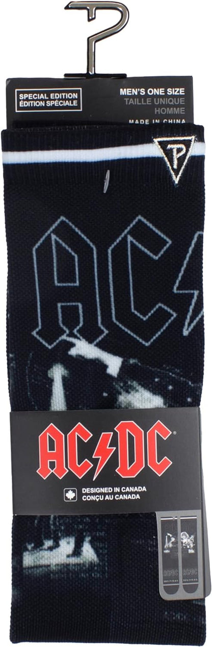 PERRI'S SOCKS ACDC DYE SUB CREW