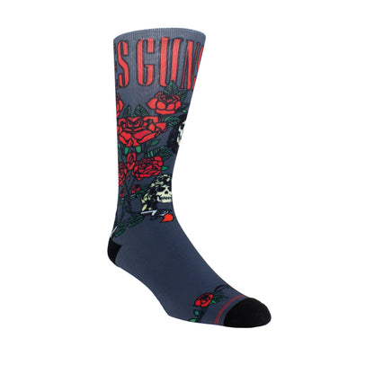 PERRI'S SOCKS Guns N' Roses Short Crew Socken Offiziell lizenzierte Rockband Neuheit Socken Premium Gepolsterte Socken für Damen und Herren