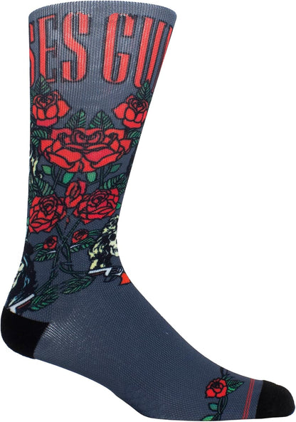 PERRI'S SOCKS Guns N' Roses Short Crew Socken Offiziell lizenzierte Rockband Neuheit Socken Premium Gepolsterte Socken für Damen und Herren