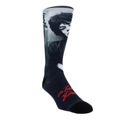PERRI'S SOCKS Rolling Stones Mick 1975 Socks, Black, 28